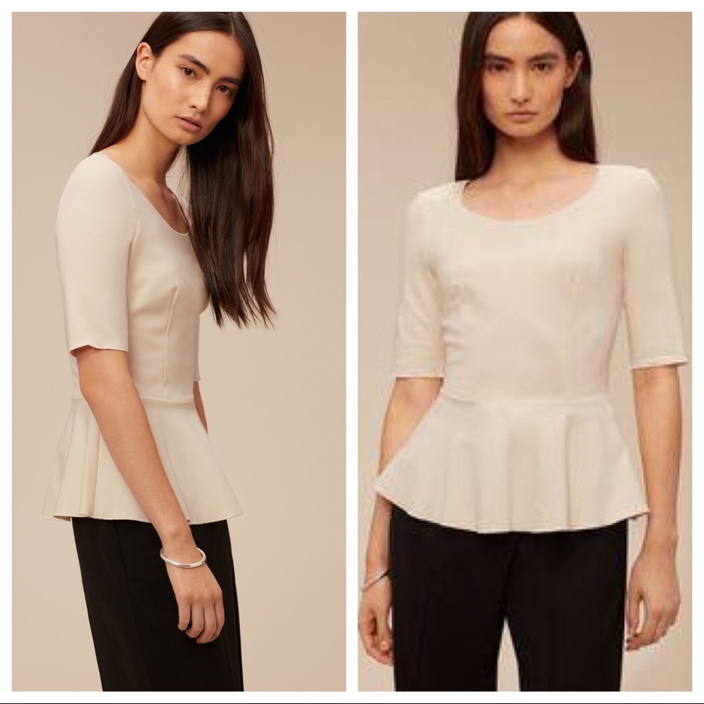 FLASH SALE! Babaton Barrett Peplum Top